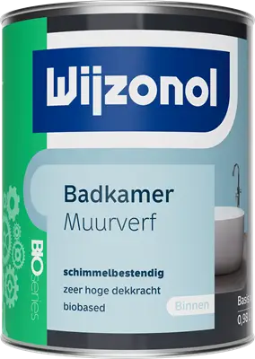 Wijzonol badkamer muurverf bio Ambachtelijk